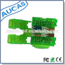 Fabricante de alta calidad UTP cat5e / cat6 RJ45 keystone jack